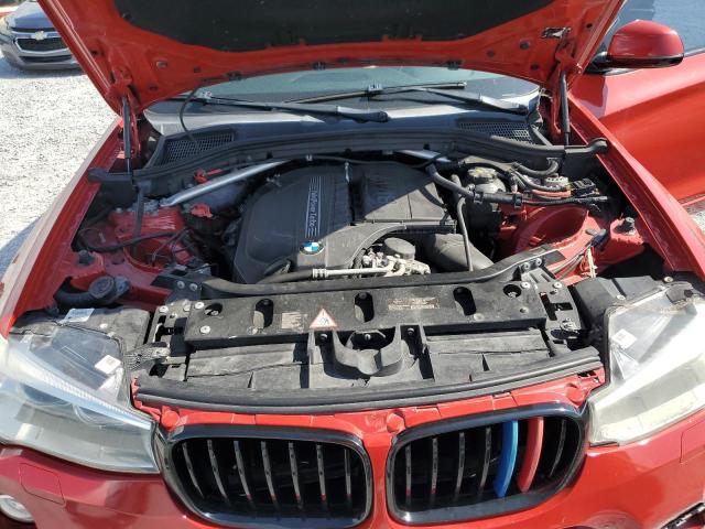 5UXXW5C59F0E88845 - 2015 BMW X4 XDRIVE35I RED photo 12