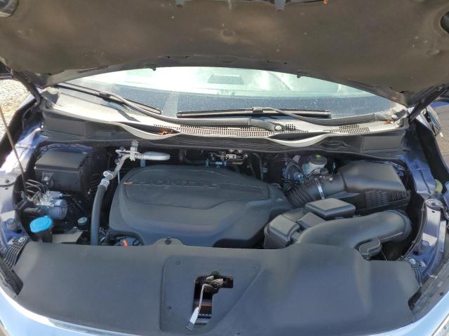 5FNRL6H90MB002150 - 2021 HONDA ODYSSEY ELITE 蓝色 照片 12