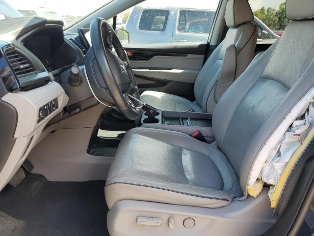 5FNRL6H90MB002150 - 2021 HONDA ODYSSEY ELITE 蓝色 照片 7