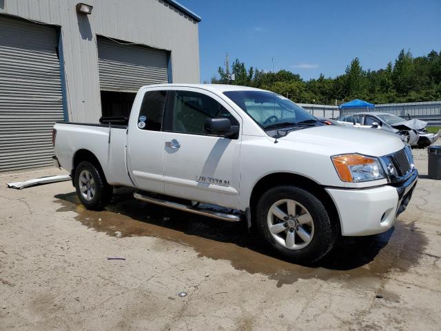 1N6BA06AX9N315245 - 2009 NISSAN TITAN XE WHITE photo 4