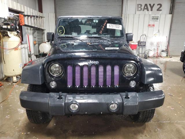 1C4BJWDG7JL855827 - 2018 JEEP WRANGLER U SPORT შავი ფოტო 5