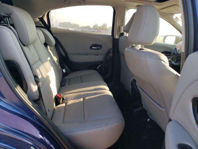 3CZRU6H77HM721905 - 2017 HONDA HR-V EXL ლურჯი ფოტო 10