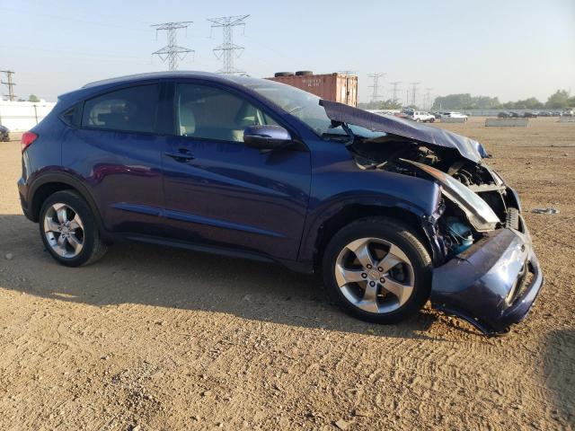 3CZRU6H77HM721905 - 2017 HONDA HR-V EXL ლურჯი ფოტო 4