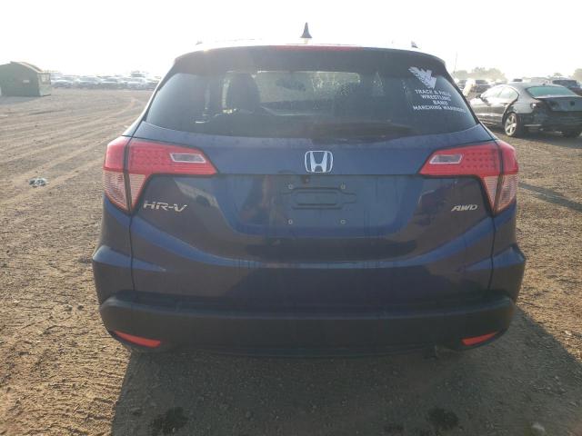 3CZRU6H77HM721905 - 2017 HONDA HR-V EXL ლურჯი ფოტო 6