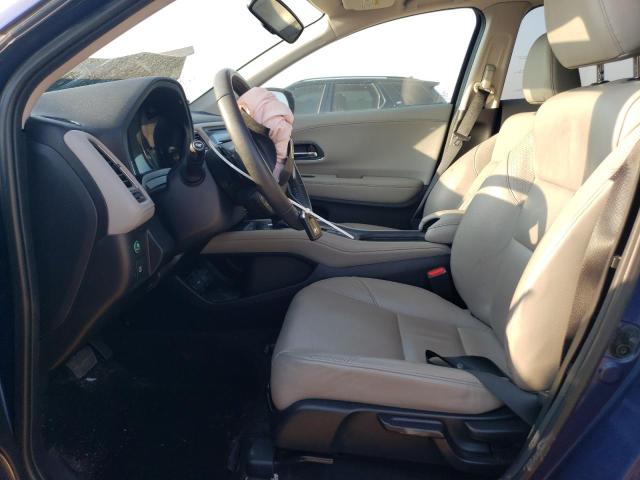 3CZRU6H77HM721905 - 2017 HONDA HR-V EXL ლურჯი ფოტო 7