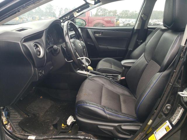 5YFBURHE5JP833544 - 2018 TOYOTA COROLLA L BLACK photo 7