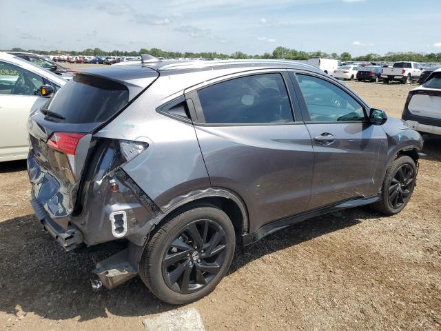3CZRU5H15NM717322 - 2022 HONDA HR-V SPORT CHARCOAL photo 3
