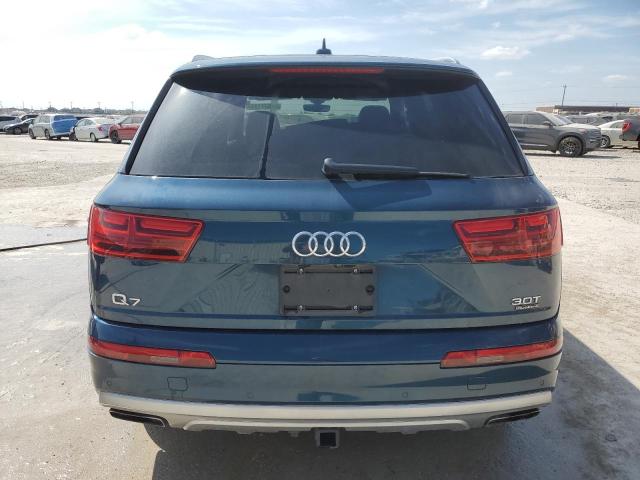 WA1VAAF71JD029346 - 2018 AUDI Q7 PRESTIGE 青色 照片 6