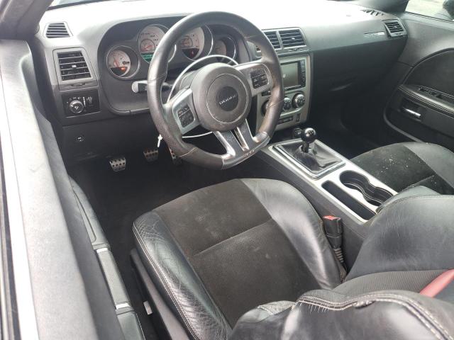 2C3CDYCJ3DH651116 - 2013 DODGE CHALLENGER SRT-8 BLACK photo 8