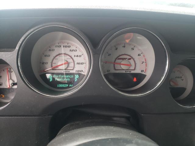 2C3CDYCJ3DH651116 - 2013 DODGE CHALLENGER SRT-8 BLACK photo 9