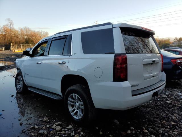 1GNSKBKC3HR282512 - 2017 CHEVROLET TAHOE K1500 LT WHITE photo 2