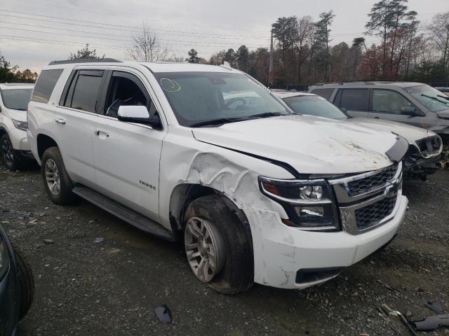 1GNSKBKC3HR282512 - 2017 CHEVROLET TAHOE K1500 LT WHITE photo 4