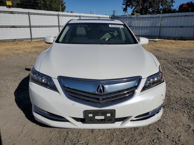 JH4KC1F94GC001347 - 2016 ACURA RLX ADVANCE WHITE photo 5