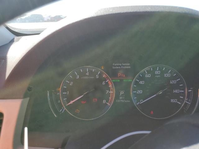 JH4KC1F94GC001347 - 2016 ACURA RLX ADVANCE WHITE photo 9