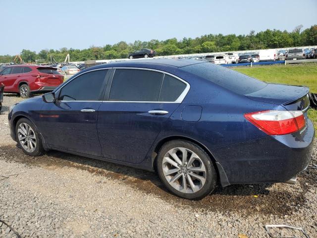 1HGCR2F59DA243342 - 2013 HONDA ACCORD SPORT BLUE photo 2