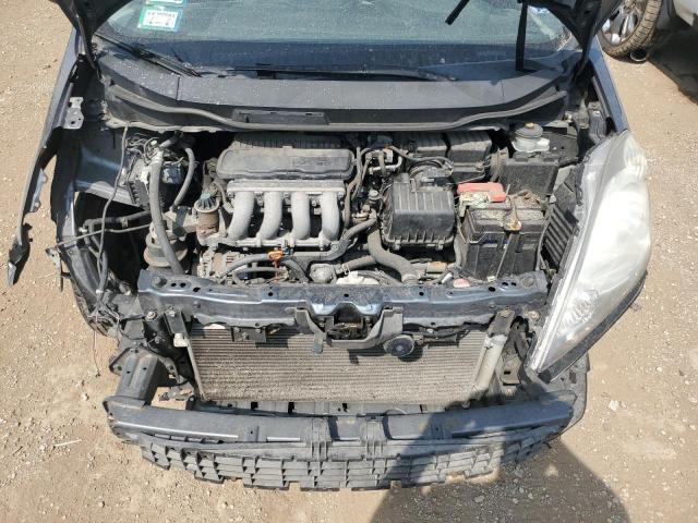 JHMGE8H55BC015964 - 2011 HONDA FIT SPORT GRAY photo 11