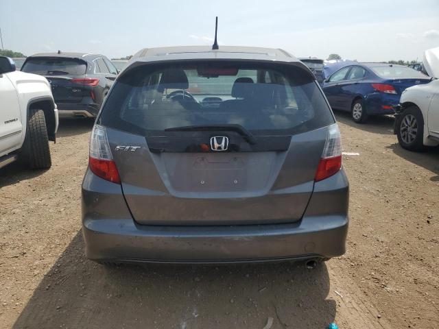 JHMGE8H55BC015964 - 2011 HONDA FIT SPORT GRAY photo 6