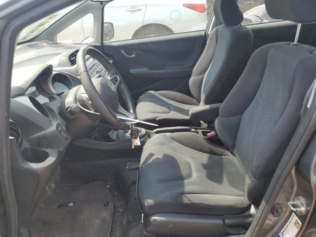JHMGE8H55BC015964 - 2011 HONDA FIT SPORT GRAY photo 7