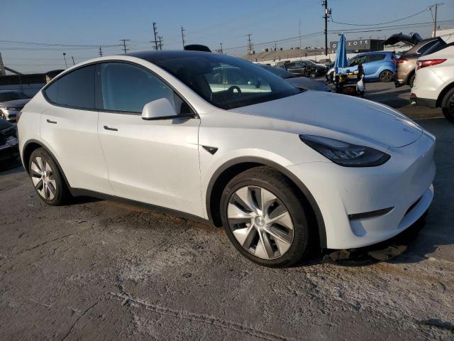 5YJYGDEE5LF054345 - 2020 TESLA MODEL Y 白色 照片 4