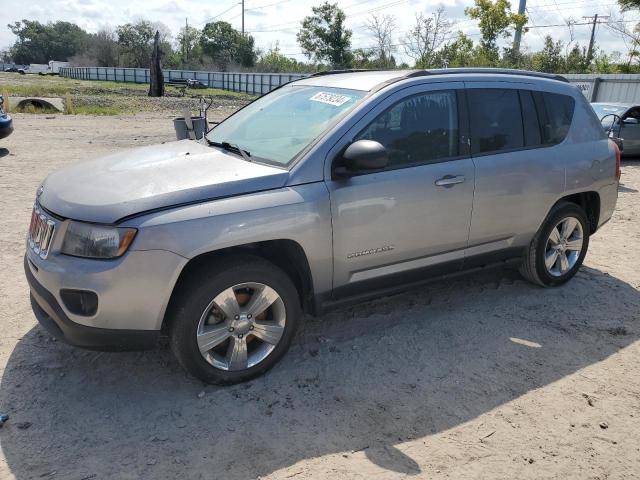 1C4NJCBA3GD611556 - 2016 JEEP COMPASS SPORT SILVER photo 1