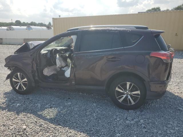 2T3RFREV1HW544044 - 2017 TOYOTA RAV4 XLE PURPLE photo 2