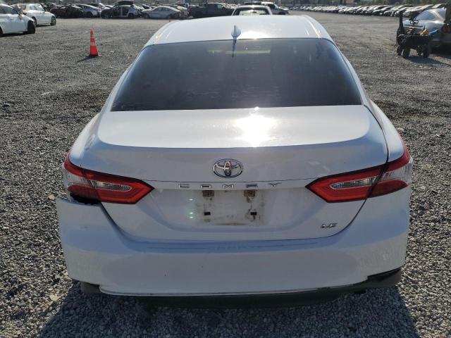 4T1B11HK6KU835237 - 2019 TOYOTA CAMRY L WHITE photo 6