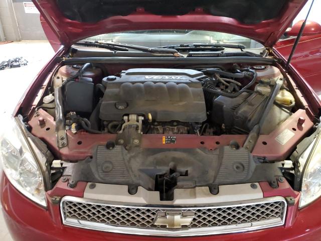 2G1WB5E33E1154145 - 2014 CHEVROLET IMPALA LIM LT RED photo 11