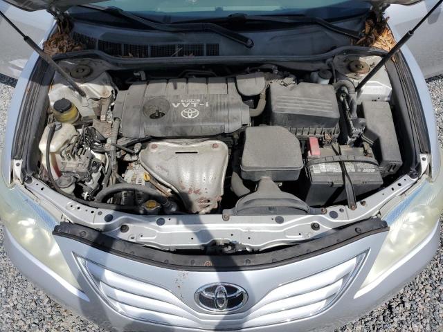 4T4BF3EK6AR046673 - 2010 TOYOTA CAMRY BASE SILVER photo 11