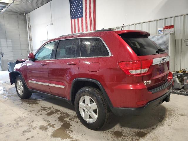 1C4RJFAG2DC607184 - 2013 JEEP GRAND CHER LAREDO BURGUNDY photo 2