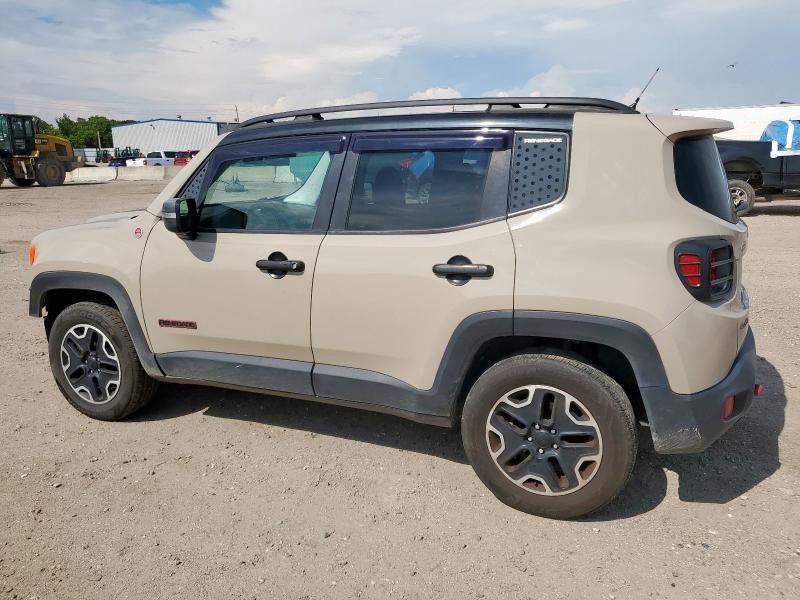 ZACCJBCT4GPE13944 - 2016 JEEP RENEGADE TRAILHAWK TAN photo 2