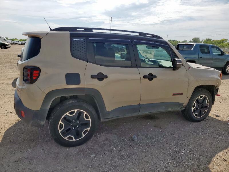 ZACCJBCT4GPE13944 - 2016 JEEP RENEGADE TRAILHAWK TAN photo 3