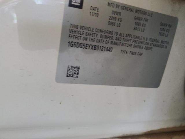 1G6DG5EYXB0131449 - 2011 CADILLAC CTS LUXURY COLLECTION Krem foto 12