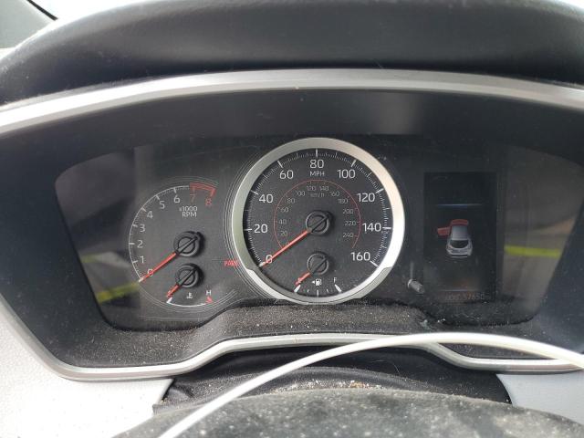 JTNK4RBE6K3014539 - 2019 TOYOTA COROLLA SE შავი ფოტო 9