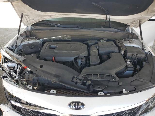 5XXGT4L33KG336990 - 2019 KIA OPTIMA LX WHITE photo 11