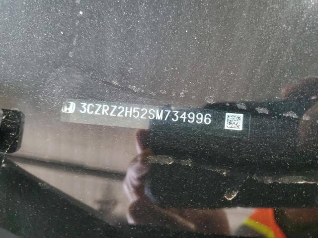 3CZRZ2H52SM734996 - 2025 HONDA HR-V SPORT შავი ფოტო 14