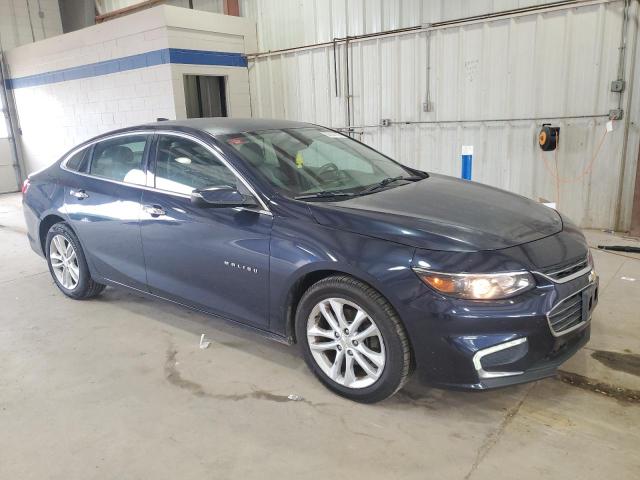 1G1ZE5ST0HF167411 - 2017 CHEVROLET MALIBU LT BLUE photo 4