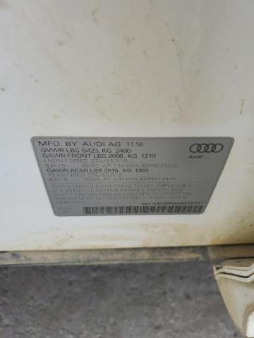 WA1M2AFP0HA078381 - 2017 AUDI Q5 PREMIUM PLUS WHITE photo 13