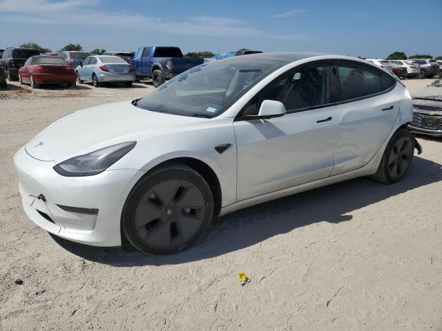 5YJ3E1EA3NF102875 - 2022 TESLA MODEL 3 WHITE photo 1