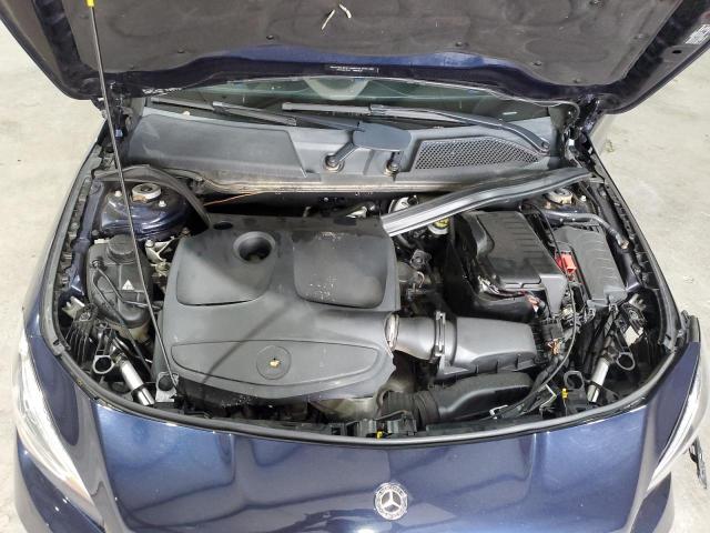 WDDSJ4GB2JN576946 - 2018 MERCEDES-BENZ CLA 250 4MATIC BLUE photo 11