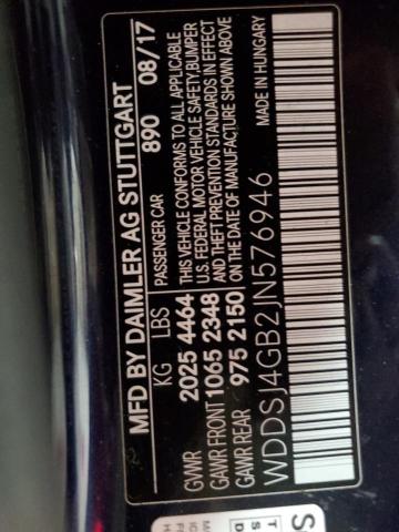 WDDSJ4GB2JN576946 - 2018 MERCEDES-BENZ CLA 250 4MATIC BLUE photo 12