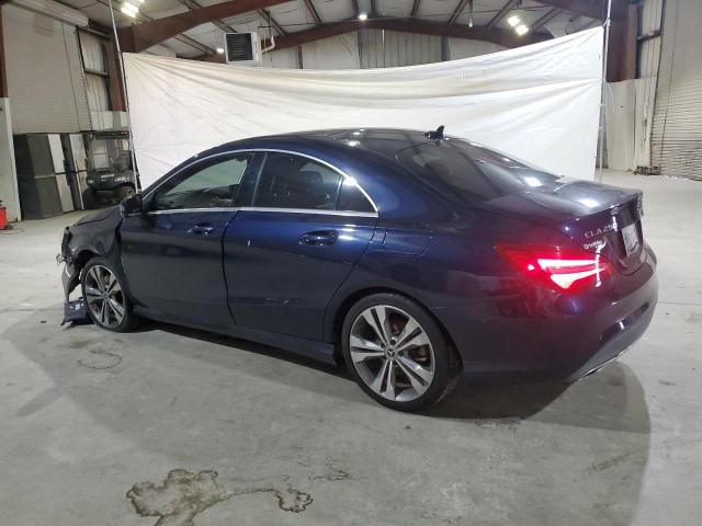 WDDSJ4GB2JN576946 - 2018 MERCEDES-BENZ CLA 250 4MATIC BLUE photo 2