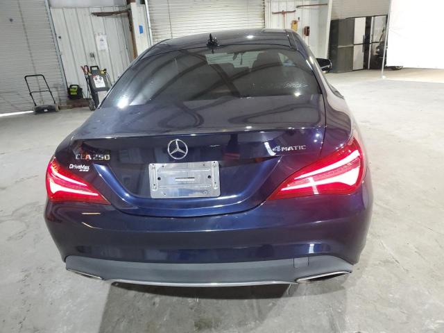 WDDSJ4GB2JN576946 - 2018 MERCEDES-BENZ CLA 250 4MATIC BLUE photo 6