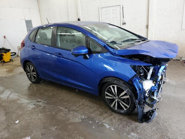 3HGGK5H80LM719638 - 2020 HONDA FIT EX BLUE photo 4