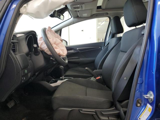 3HGGK5H80LM719638 - 2020 HONDA FIT EX BLUE photo 7