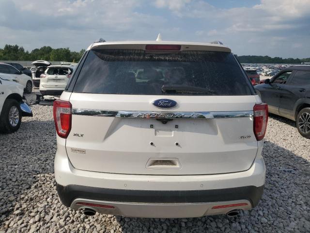1FM5K8D83GGA11313 - 2016 FORD EXPLORER XLT თეთრი ფოტო 6