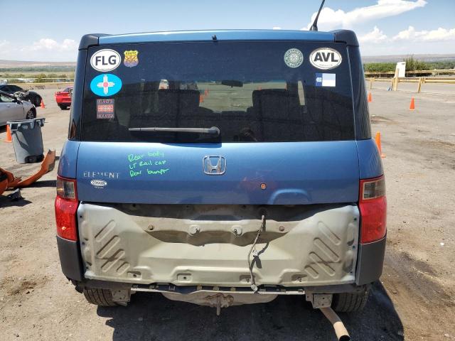 5J6YH18388L008853 - 2008 HONDA ELEMENT LX BLUE photo 6