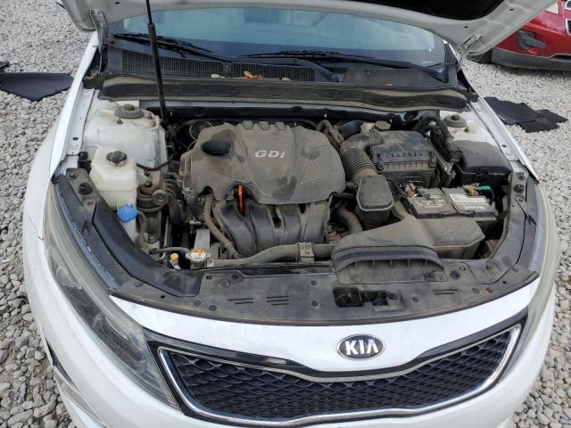 5XXGN4A77FG475090 - 2015 KIA OPTIMA EX WHITE photo 11