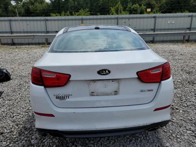 5XXGN4A77FG475090 - 2015 KIA OPTIMA EX WHITE photo 6