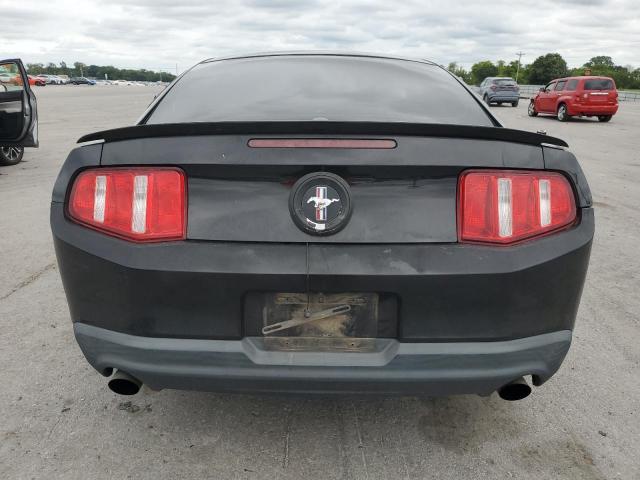 1ZVBP8AM6B5148368 - 2011 FORD MUSTANG BLACK photo 6