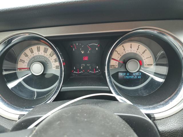 1ZVBP8AM6B5148368 - 2011 FORD MUSTANG BLACK photo 9